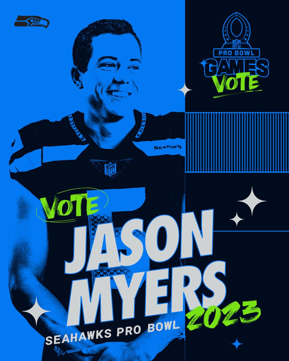 seahawksPR's tweet photo. Vote @Seahawks K @JayMy_31 for the Pro Bowl Games. 1 RT = 1 #ProBowlVote https://t.co/xoef4LxK62