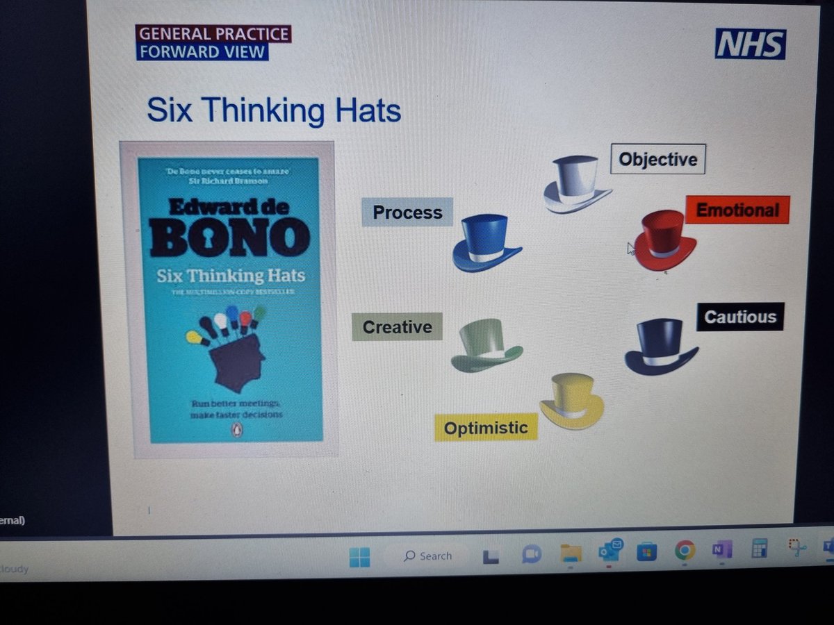 Matthew Mann (@matthewsmann) on Twitter photo Thank you so much <a href="/ShabaNabi/">Shaba Nabi</a> for giving an amazing overview of your career and survival tips to tonight's cohort on <a href="/PhoenixGPProg/">PhoenixGP</a>
Now onto the 6 thinking hats with <a href="/DrRupaJoshi1/">Dr Rupa Joshi π</a> <a href="/mattcope16/">Matt Cope</a> <a href="/griffithsdavid/">David Griffiths</a> Thank you so much <a href="/ShabaNabi/">Shaba Nabi</a> for giving an amazing overview of your career and survival tips to tonight's cohort on <a href="/PhoenixGPProg/">PhoenixGP</a>
Now onto the 6 thinking hats with <a href="/DrRupaJoshi1/">Dr Rupa Joshi π</a> <a href="/mattcope16/">Matt Cope</a> <a href="/griffithsdavid/">David Griffiths</a>