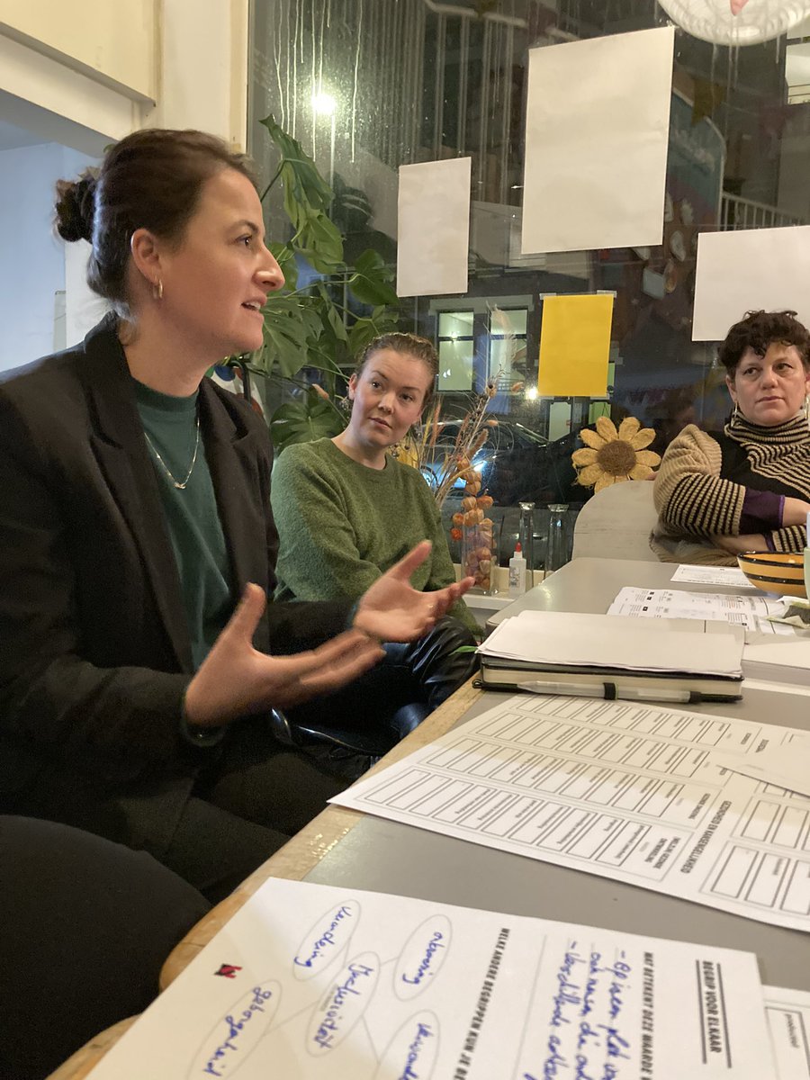 Waardenworkshop met <a href="/Veldacademie/">Veldacademie</a> over BOTU Buurthuiskamers: Hoe breng je impact en waarden van een plek -in dit geval het Bollenpandje- in kaart? Handig hulpmiddel om snel inzicht te krijgen in de vele, integrale kwaliteiten en potenties van een plek.