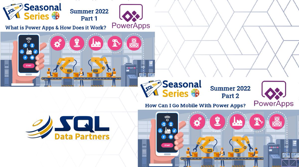 sqldatapartners's tweet image. Ever thought having your own app would help you get business done more easily? Check out this playlist and Go Mobile with Power Apps...with Mariano Kovo & Facundo Capdevilla. buff.ly/3iOJtRr
#powerapps #alwayslearning #sqltrail #sqldatapartners