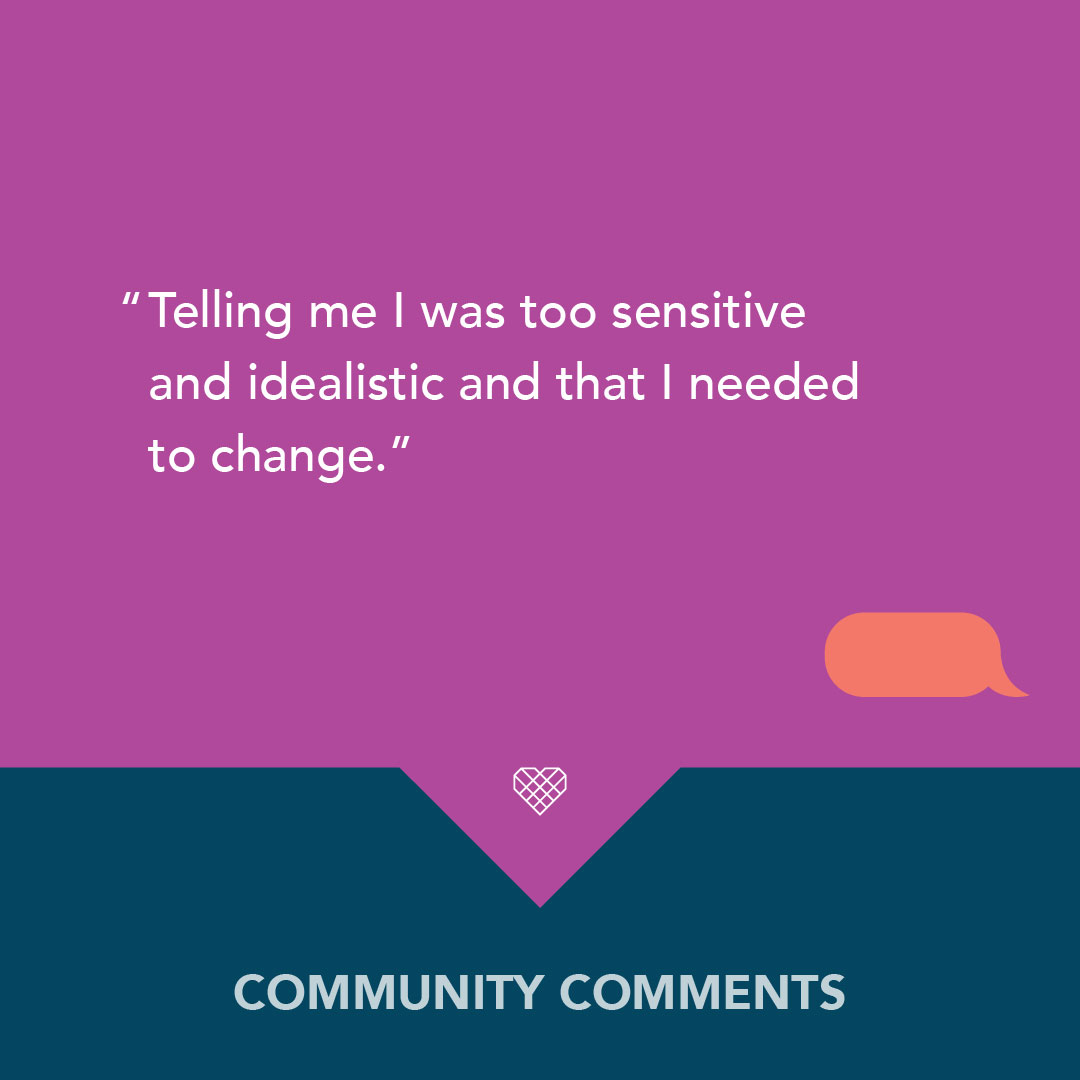 Join1Love's tweet photo. Share your own stories below. If these comments sound familiar, visit https://t.co/v5KU3u4LpB for resources and support. #JoinOneLove #LoveIsLearned #ThatsNotLove https://t.co/8DH5Mjp56c
