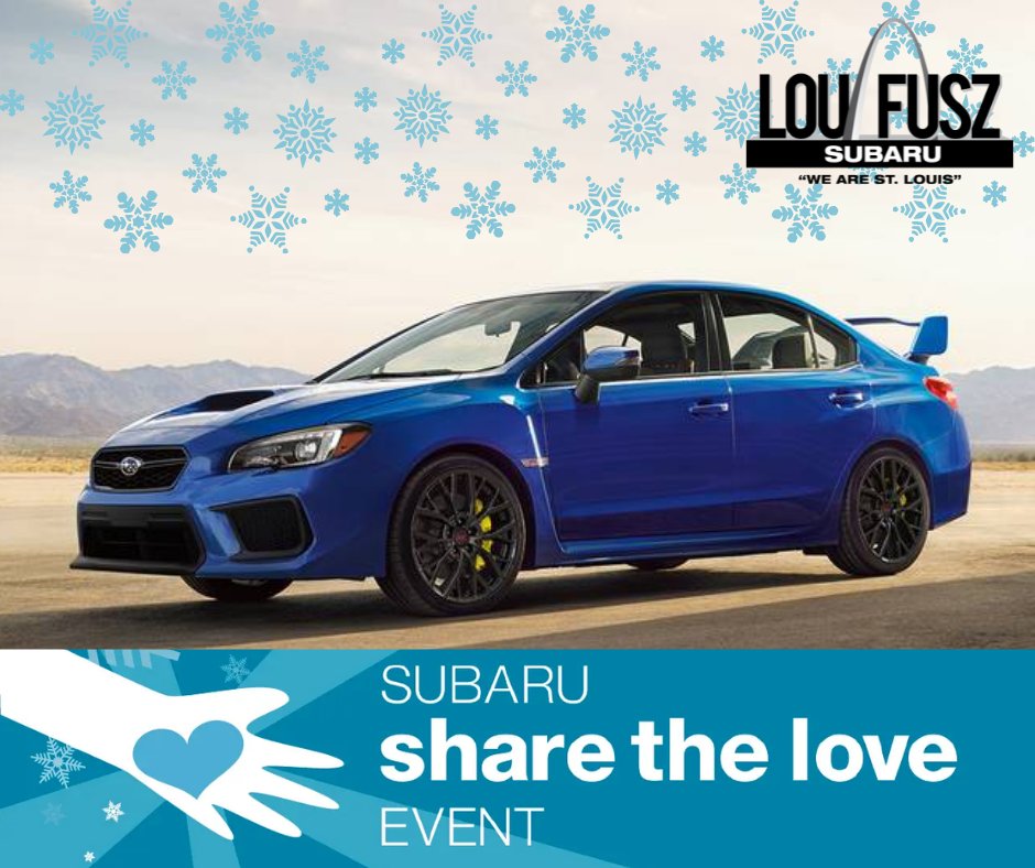 LouFuszSubaru's tweet photo. The Subaru Share the Love Event is going on now! If you purchase a Subaru during the 2022 Share the Love Event, you can now choose which charity receives Subaru’s $250 donation. Make your selection by January 13. 

#loufuszsubaru #subaruofamerica #subarusharethelove #subaru https://t.co/yx2jTSpYgO