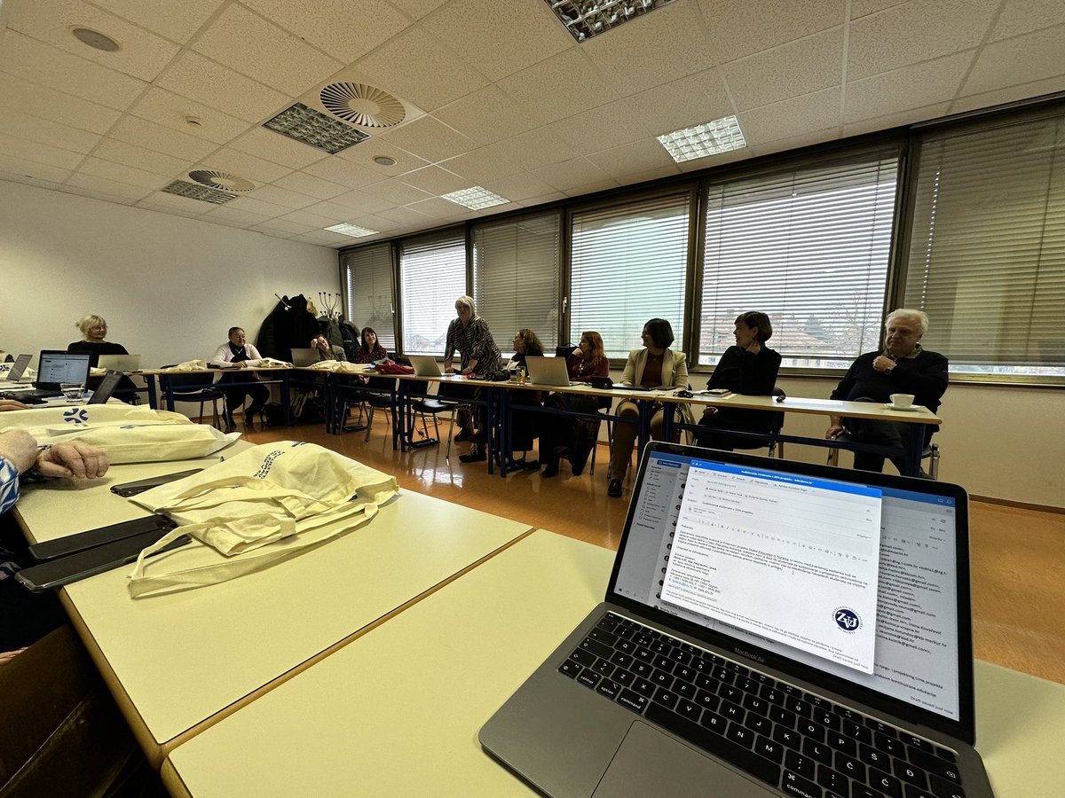 Had an amazing time last week in #Celje, with partners from 🇲🇰🇷🇸🇸🇮🇸🇪🇪🇺 on one of the final project meetings before the conference next year in #Zagreb.