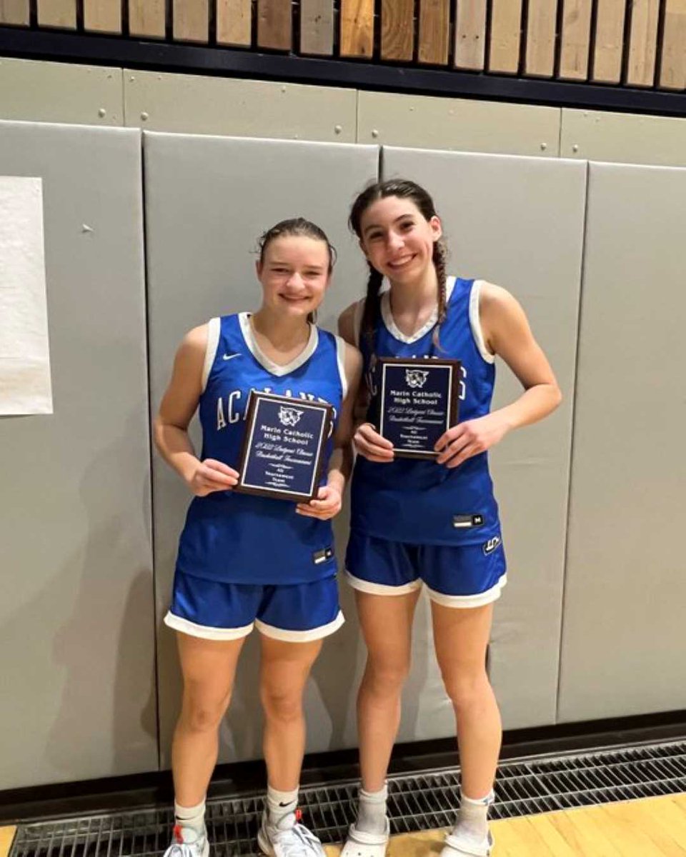 Basketball - Congrats to <a href="/dulci_vail/">Dulci Vail</a> (right) named all tournament team ⁦<a href="/MCAthletics/">Marin Catholic Athletic Department</a> ⁩ LadyCat Classic...also West Coast Preps Women’s Athlete of the Week. Had 18 points in Acalanes’ season-opening rout of Analy . Scored 30 points in a 34-point win over No. 16 San Marin.