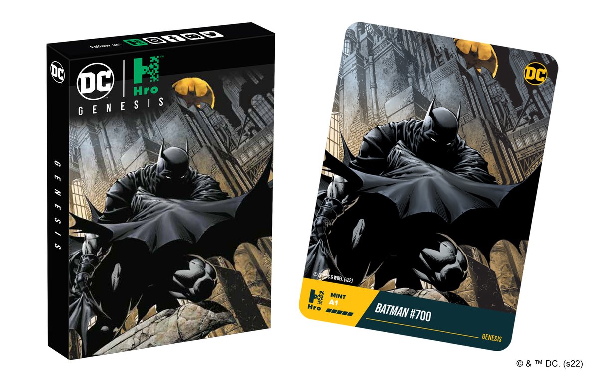 We’re taking it back to where we started…introducing Hro Genesis!

🔥 3,368 Hybrid Packs containing the last remaining Chapter 1 hybrid cards

🦇 31 cards per pack, with one guaranteed Legendary Batman card

💚 Increased chance at pulling Mythics