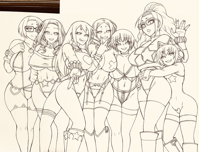 wip.ペン入れおしまい 