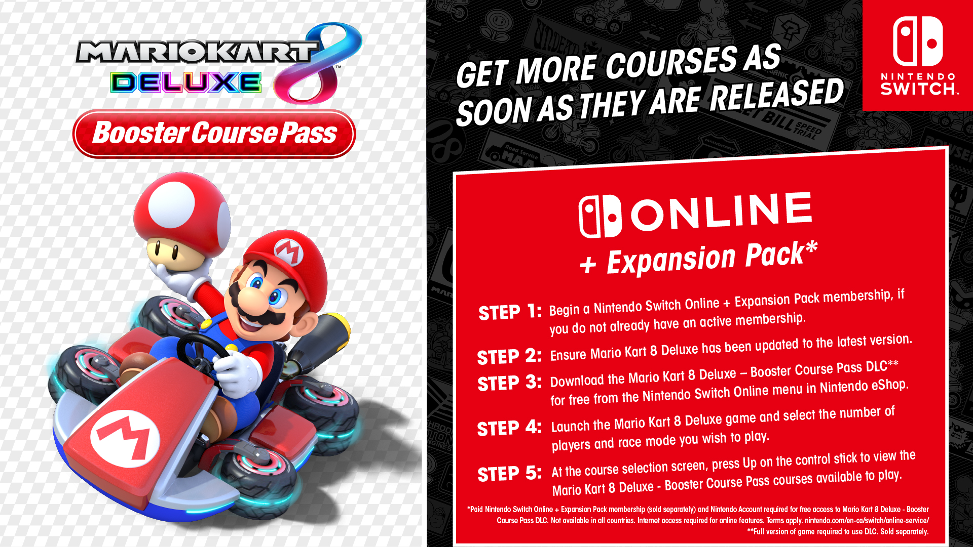 Mario Kart 8 Deluxe Booster Course Pass Wave 3 (2022), Switch eShop DLC