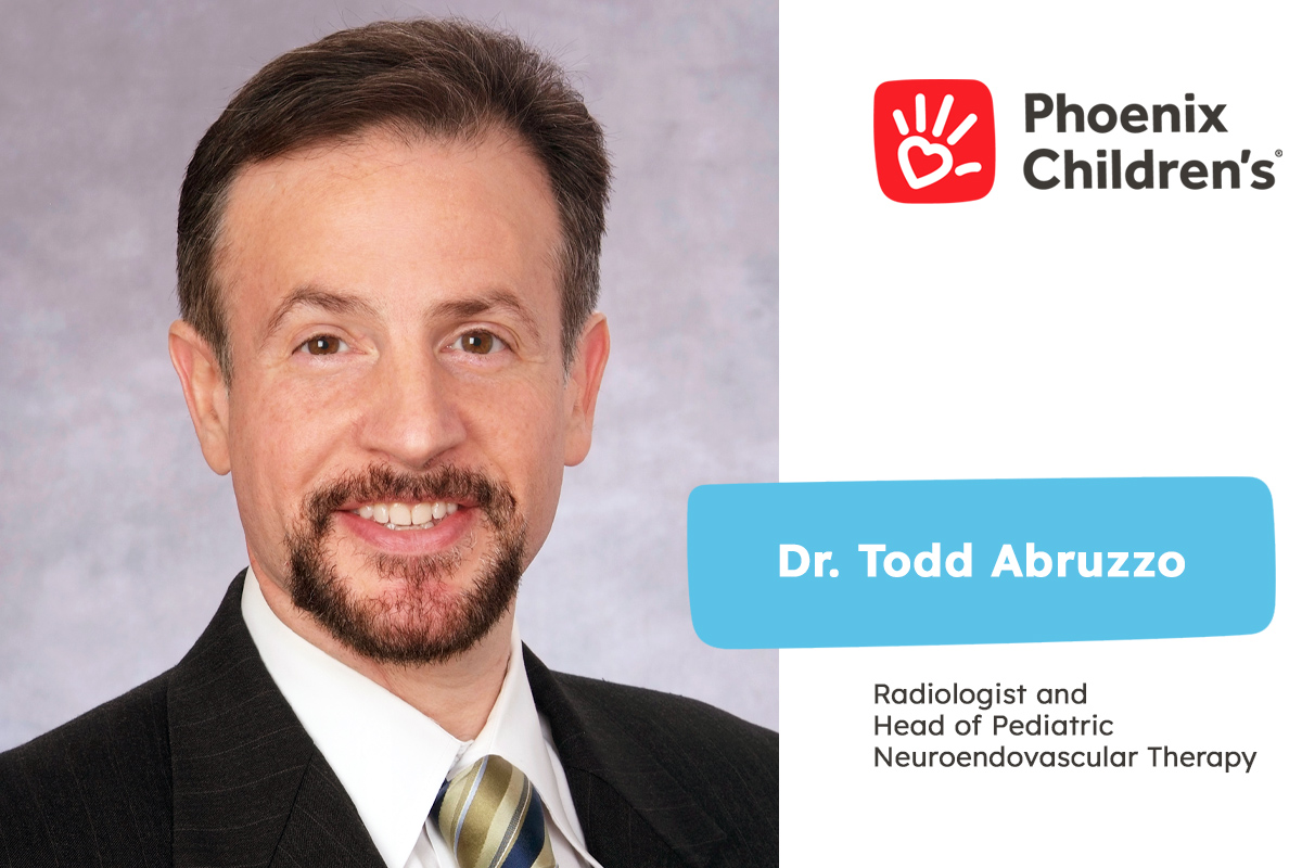 CLINICAL RESEARCH: Dr. Todd Abruzzo, radiologist at Phoenix Children’s, co-published findings on increased ocular survival in children who were provided intra-arterial chemotherapy for retinoblastoma — a rare, fast growing eye cancer: pubmed.ncbi.nlm.nih.gov/36349521 #phxchildrensresearch