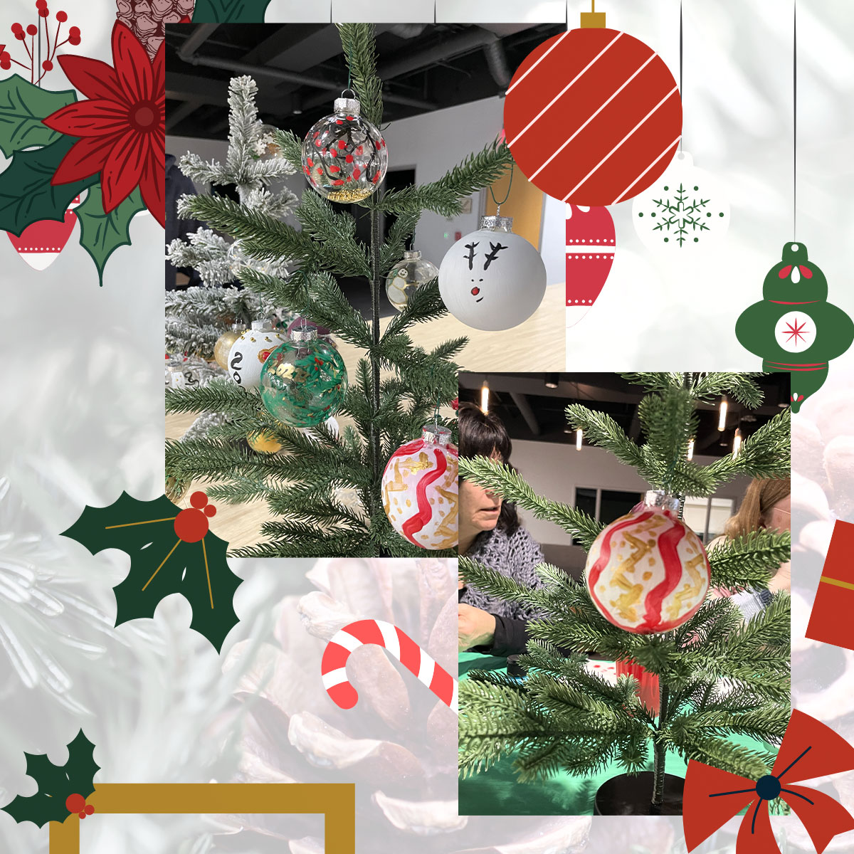SassettiCPA's tweet photo. We spent a few hours after work painting dozens of glass ornaments, sharing stories over hot chocolate and playing our favorite Christmas music to prepare the team for the best time of the year! That's right - Tax Seas... Christmas!

#ornamentpainting #officeactivities https://t.co/Zhflu1vFF4