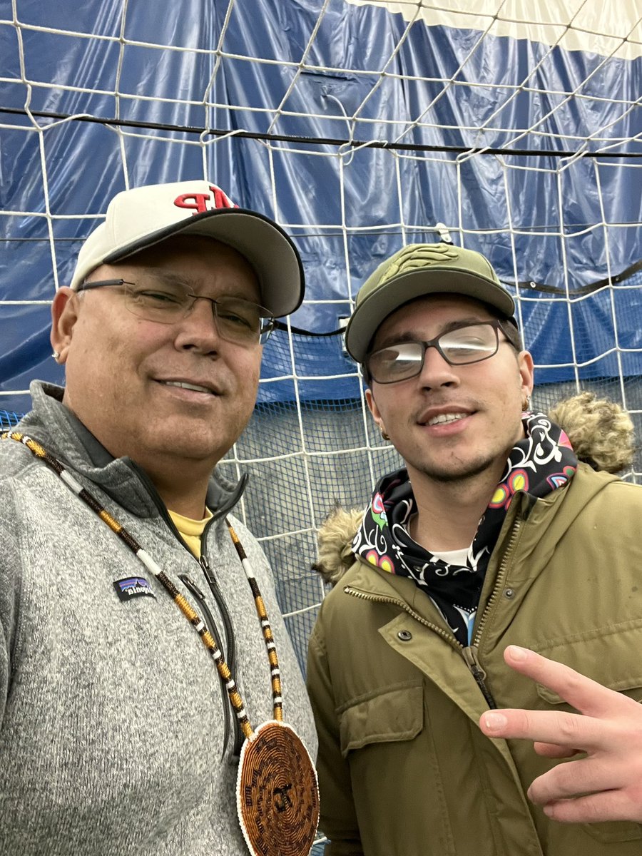 Keon Laducer three trip triple crown wrestler out of North Dakota here in Minneapolis Minnesota playing football.  Pleasure meeting this young man.