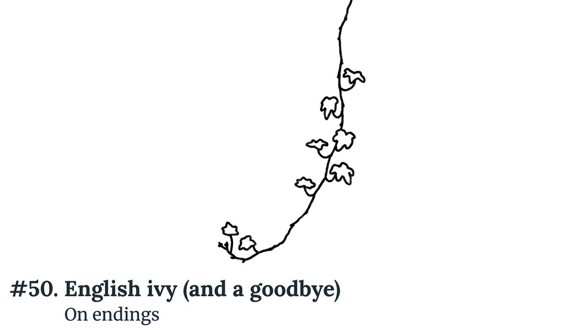 jonnysun's tweet photo. i wrote about endings, and about ending my newsletter.

thank you for reading my writing in this form over this last year and a bit. i am so deeply grateful.

https://t.co/2H0uAJXS81 https://t.co/8BBDPoqck5