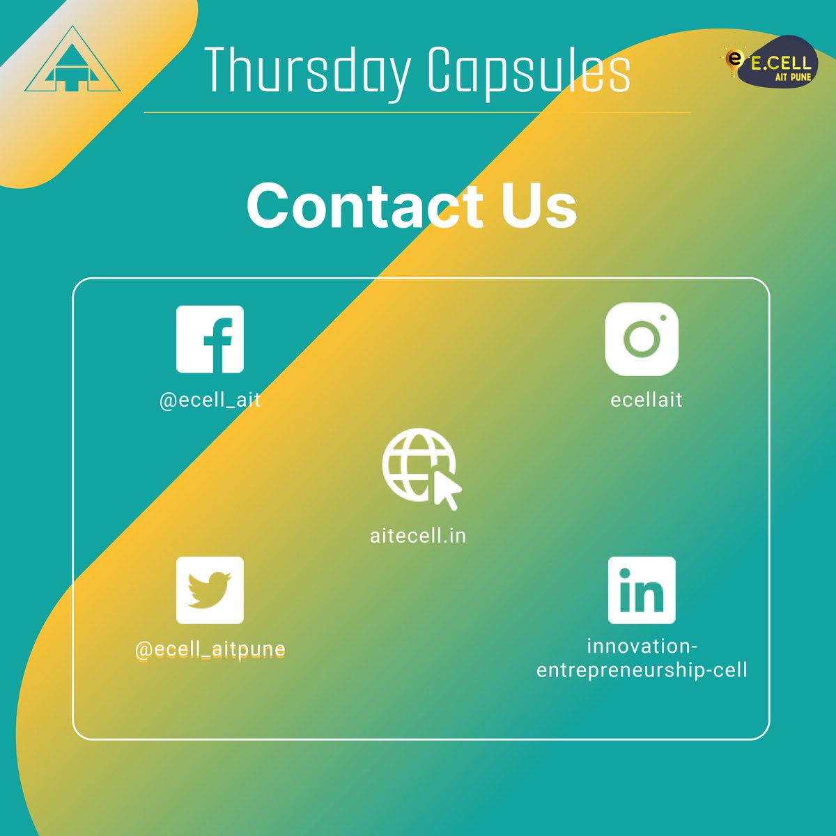 ecell_aitpune's tweet photo. https://t.co/RiMgW70Npa