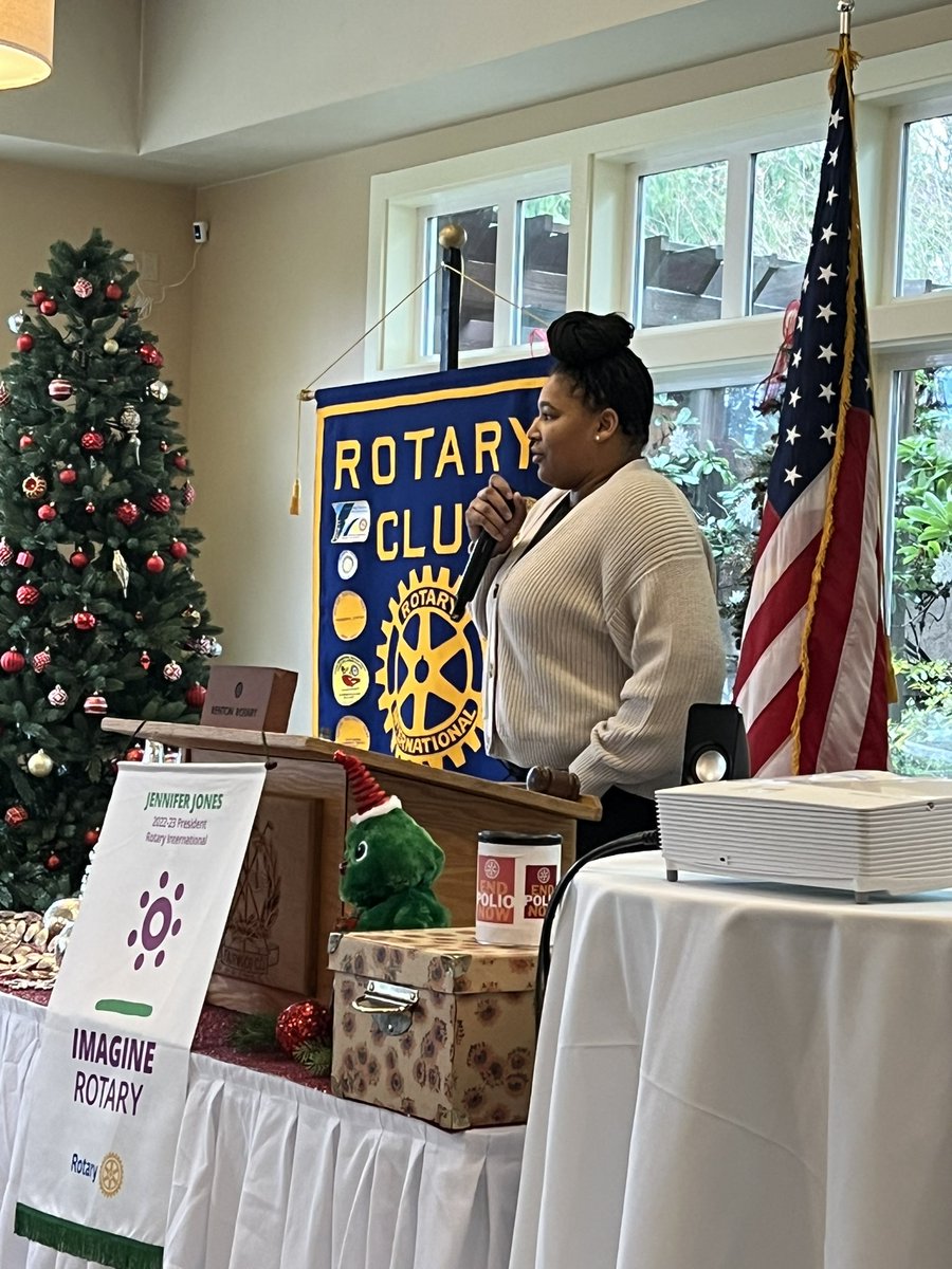 <a href="/Renton_Schools/">Renton Schools</a> Athletic Director <a href="/taliawalton_AD/">Talia Walton, M. Ed.</a> sharing her personal story and passion for athletics with Renton Rotary. #RSDPride