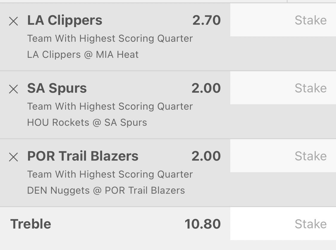 LDNterror's tweet image. #NBA 

FREE PREMIUM TIP🔥

10.80 Odds🤑

Keep the stakes low !!

Like + Retweet if your on 

#GamblingTwitter