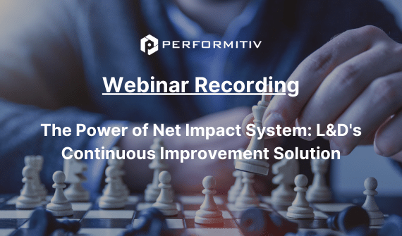 Performitiv's tweet image. Performitiv CEO, Kent Barnett, recently hosted a webinar exploring why the Net Impact System was developed, how it&apos;s designed to address L&amp;amp;D&apos;s continuous improvement needs, &amp;amp; post-implementation case studies from multiple orgs.
Stream the webinar here:
performitiv.ubpages.com/power-of-nis-r…