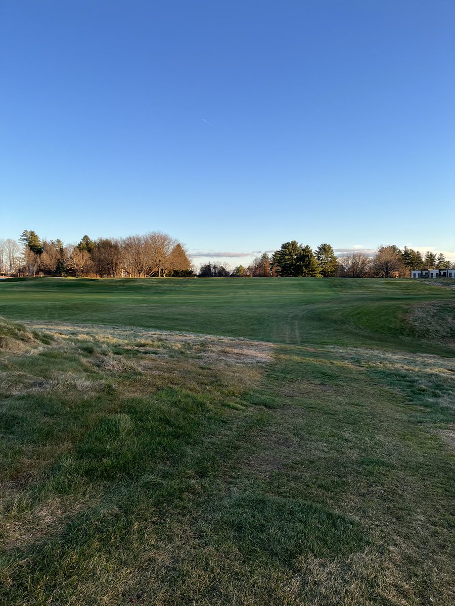 December golf in upstate New York. Have to take advantage of it.