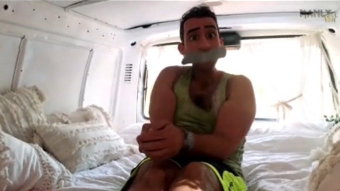 1 pic. Wife found your phone unlocked and you visiting gay chat rooms so she decides to take you hostage