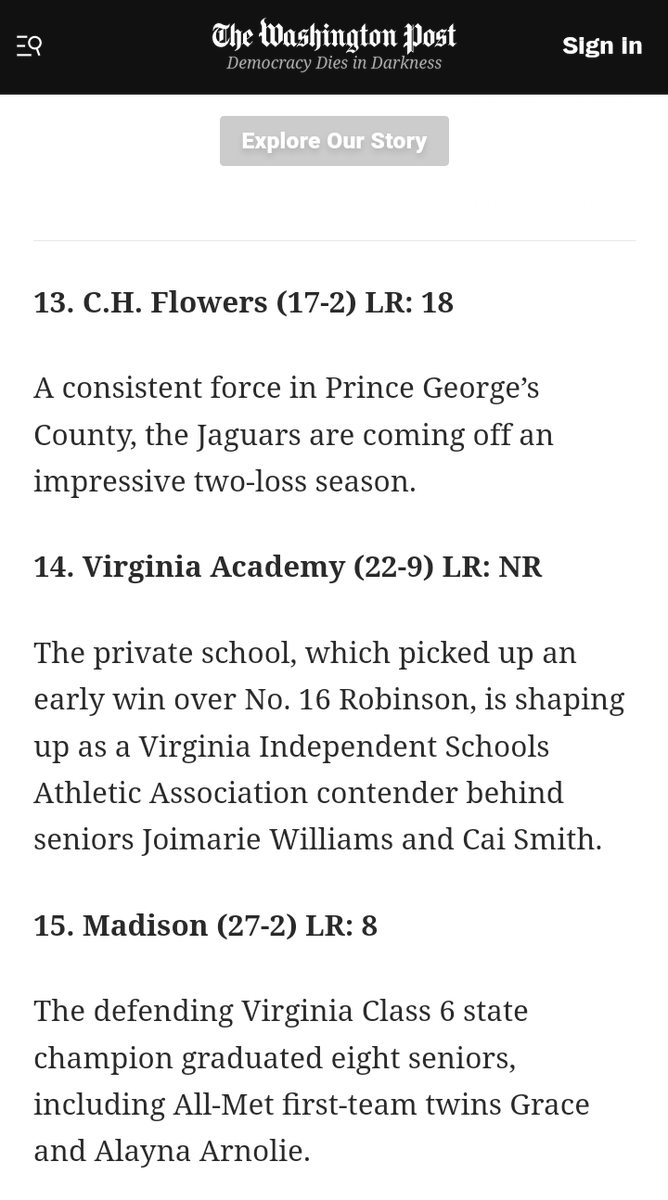 Thank you! <a href="/WashPostHS/">WashPost HS Sports</a>
Proud of you ladies!! #EverythingEarned
<a href="/novahoopsCom/">Novahoops.com</a>
<a href="/PGHVirginia/">Prep Girls Hoops Virginia</a> 
<a href="/DMVeliteNews/">DMVelite.com</a>
<a href="/InsiderExposure/">InsiderExposure</a> 
<a href="/1chris_atwater/">DreamScoutingNetwork_Greensboro</a> 
<a href="/CGBR27/">Dan Olson</a>