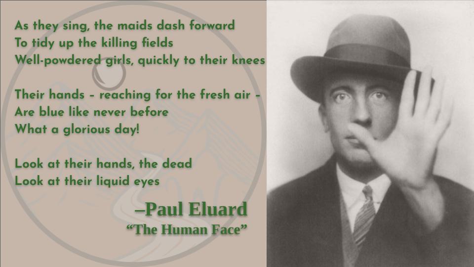 WaywordsStudio's tweet photo. Just haunting.
Happy birthday, Paul Éluard!
#pauleluard #thehumanface
@tpebezons @Amis_Eluard https://t.co/pJNhVspRbe