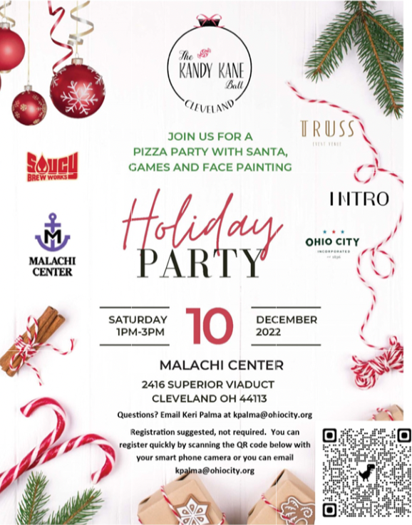 ohiocityinc's tweet image. This Saturday 12/10 from 1-3p at @MalachiCenter we're hosting a holiday party with @IntroCLE for our neighborhood families. Pizza, Santa, gifts, games and more! RSVP: docs.google.com/forms/d/e/1FAI…
