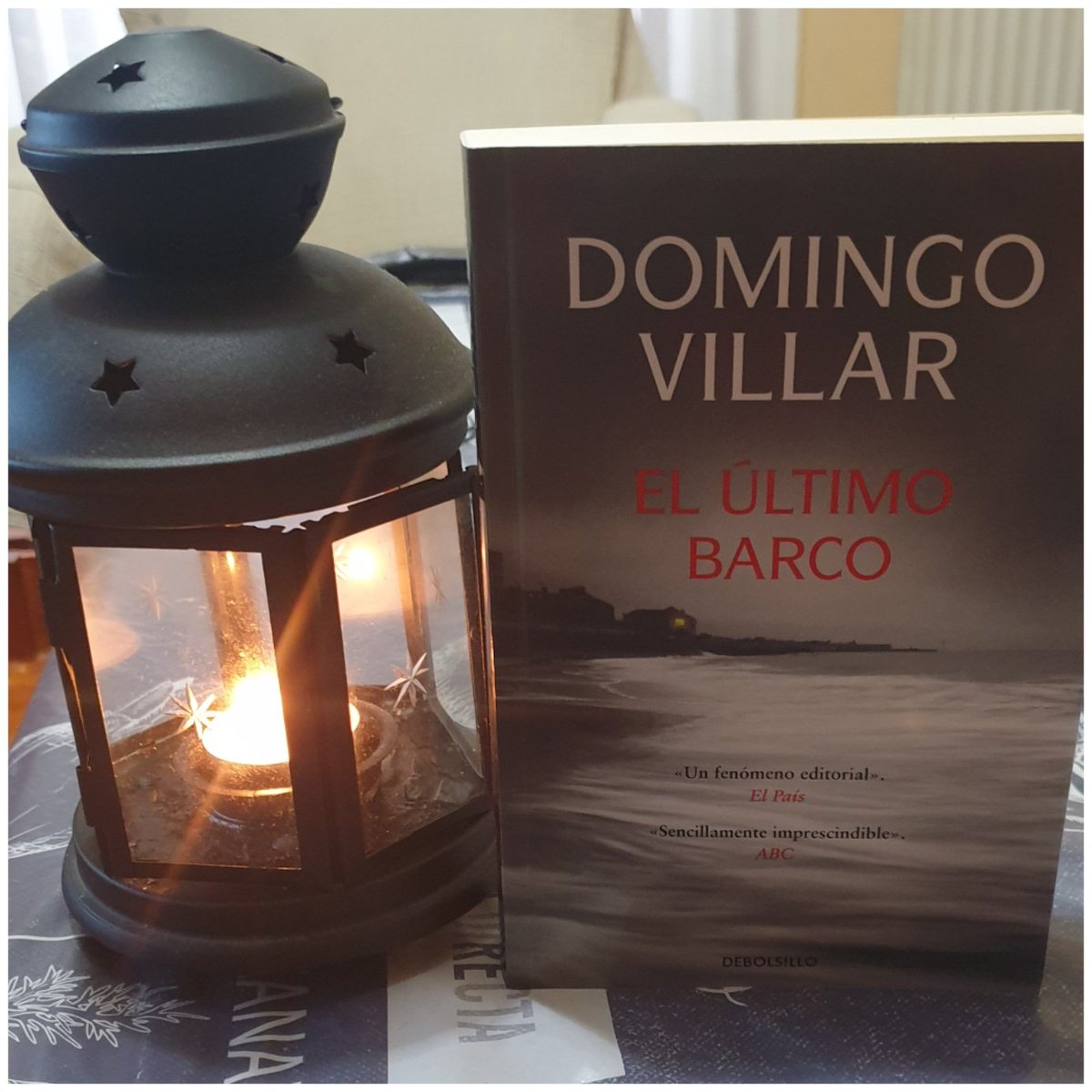#domingovillar #novelanegra #novelanegraespañola #Galicia #elultimobarco #leocaldas 
Lectura recomendable para estos dias de lluvia y frío. Ojalá algún día logre escribir como lo hacía Domingo Villar. Me he vuelto a dejar atrapar por el inspector Caldas. Te echaré de menos.