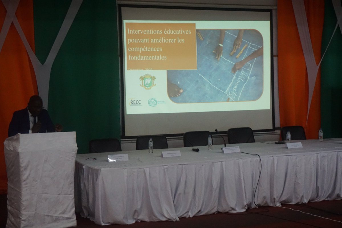 TaRL_Africa's tweet photo. The event brought together actors involved in improving the quality of education in order to:
inform, create awareness, and advocate for the acceleration of actions that lead to the acquisition of foundational skills by children in Côte d'Ivoire.
#FromSchoolingToLearning https://t.co/yWPDzdPXyp