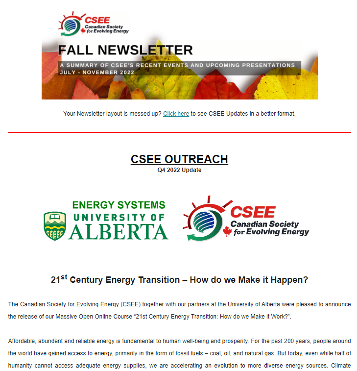 CSEEyyc's tweet image. CSEE Fall 2022 Events &amp;amp; Updates - mailchi.mp/cseenergy/fall…