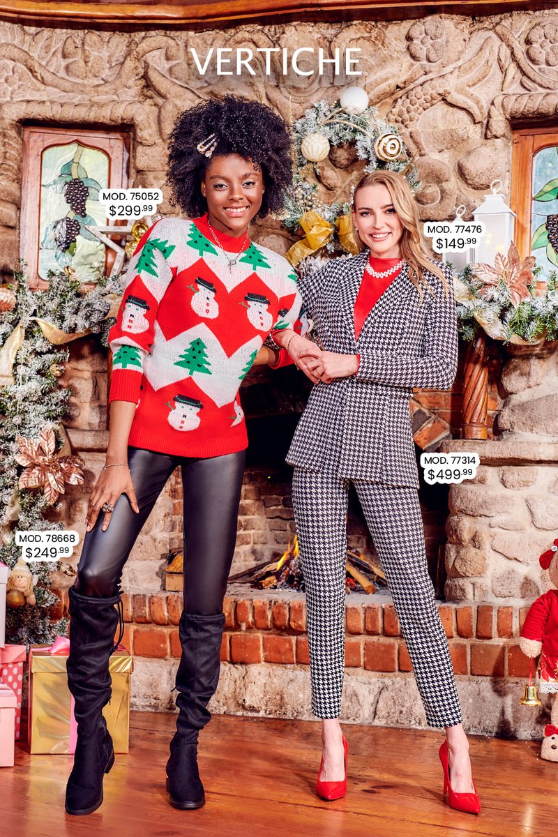 ¿Aún no sabes qué ponerte en la cena de navidad? 🎄 Te dejamos estas ideas ¡de nuestra colección Navidad 2022! 😍🎅
#ChicaVertiche #Navidad2022 #VerticheNavidad