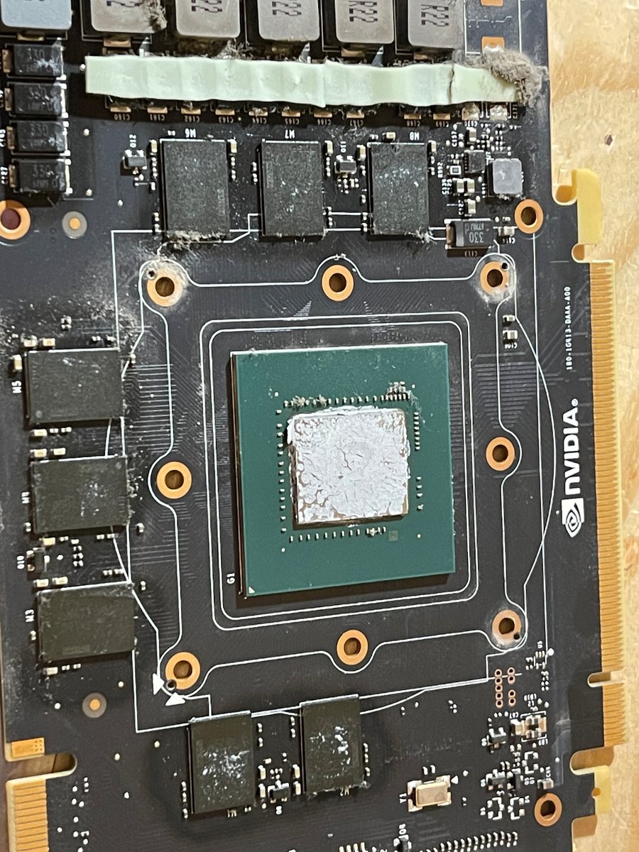 Techy87's tweet image. When cleaning a video card, make sure it’s thorough!