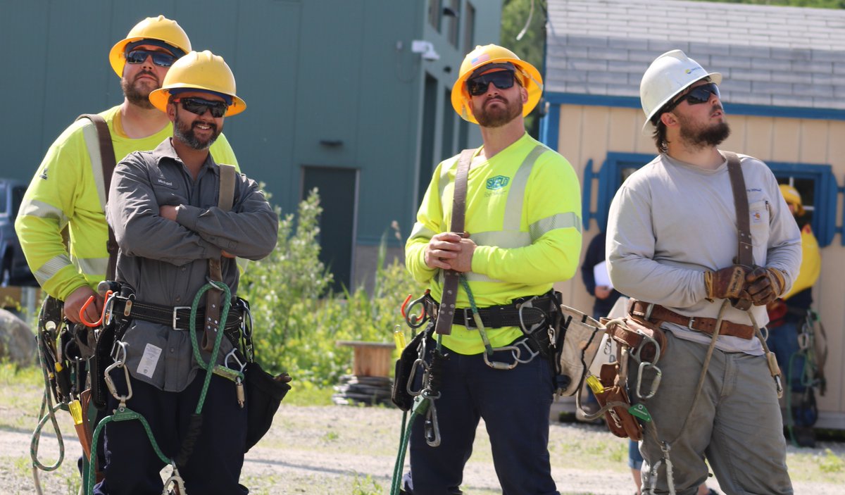 I don't think you'd want to mess with these guys...

#ThrowbackThursday #2021Rodeo #publicpower #communitypowered #training #lineman #ibew #linelife #powerlines #linemen #journeymanlineman #linework #linemanpride #powerlineman #lineworker #lineworkers #linemanfamily #buckettruck