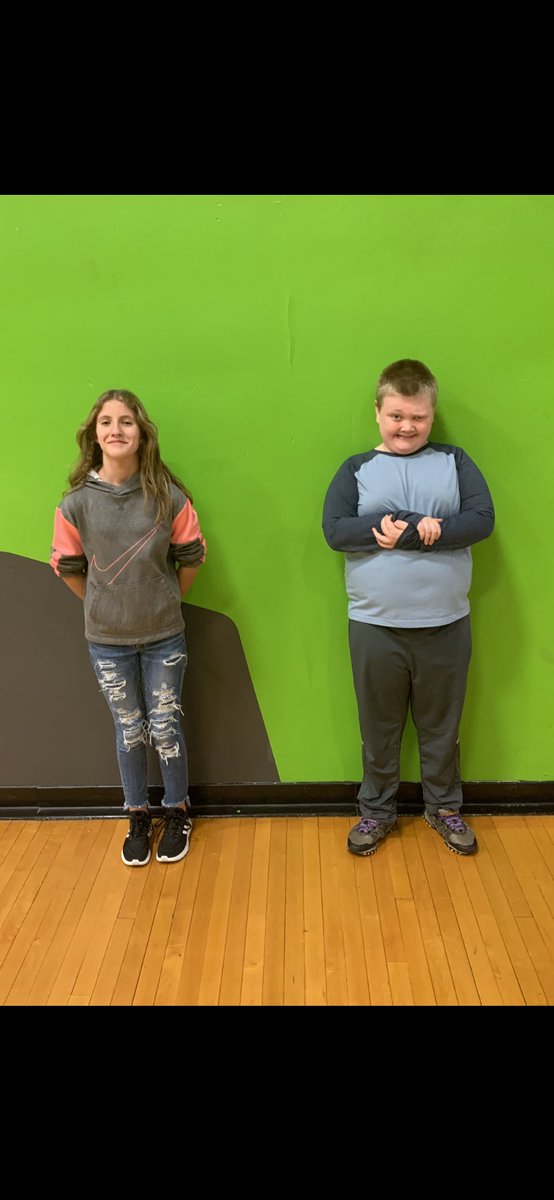 Our two PE students of the week this week are Michael Shields and Jocelyn Cook. They are very trustworthy students who are always doing the right thing in PE. #bridgerbold #isdstrong
