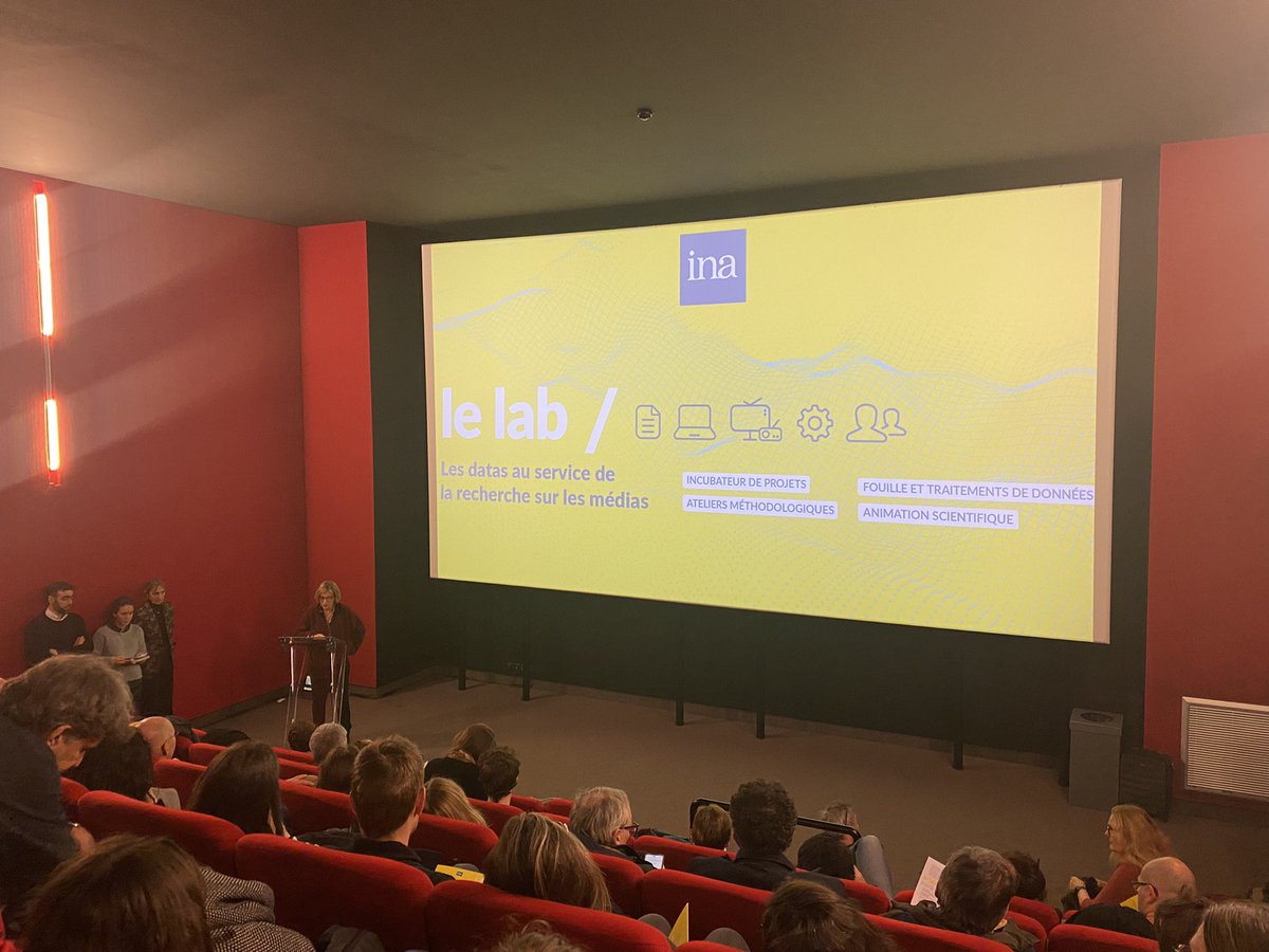 🚀 L'INA lance "le lab" : un ensemble de nouveaux outils et modes d’accès pour permettre aux chercheurs d’exploiter les métadonnées des collections archivées à l’INA.