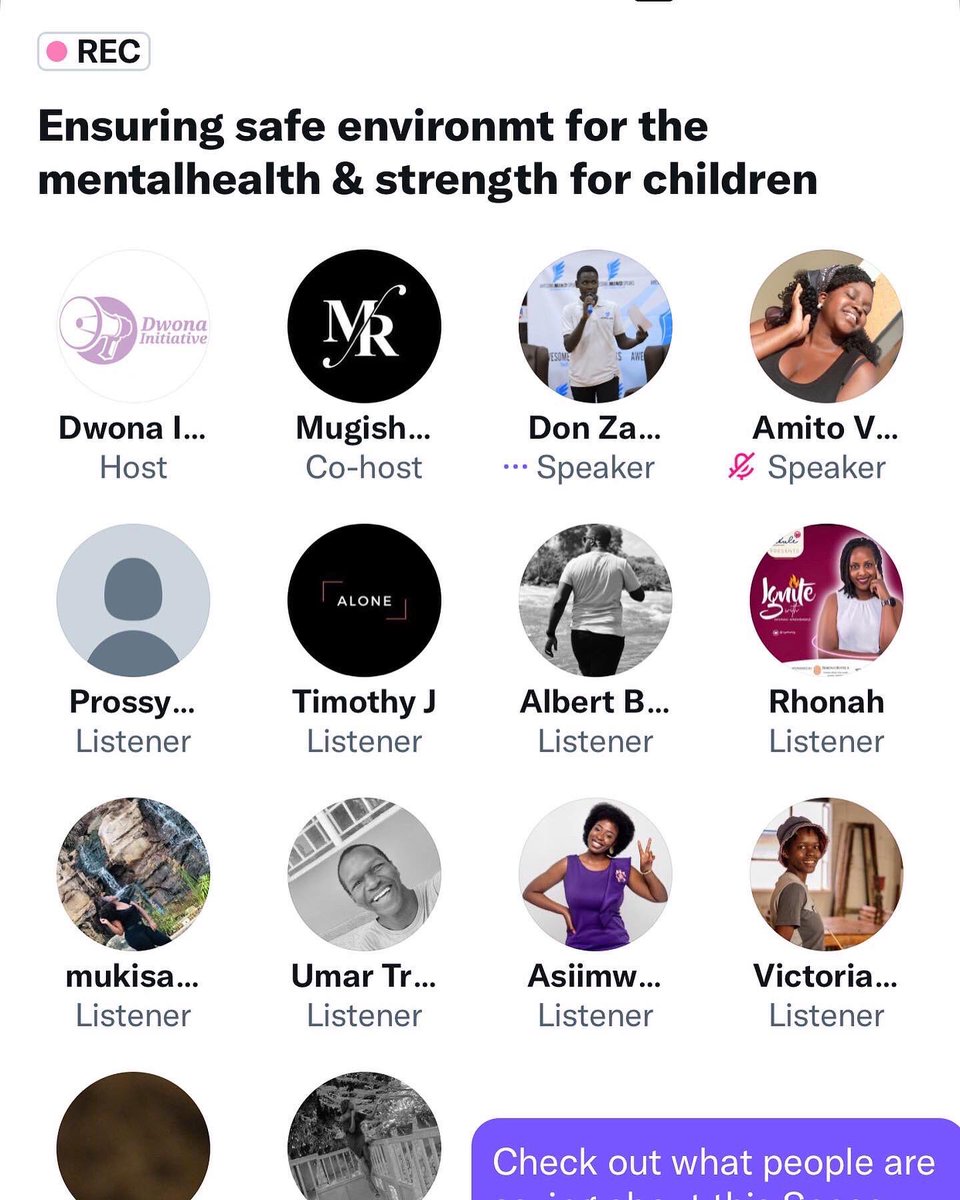Awesome Mind Speaks (@awesomemindspks) on Twitter photo Normalizing conversations around mental health calls for each and everyone’ word about mental health.
Therefore, do not keep quiet about your and others’ mental health.
<a href="/DZmuwanguzi/">Don Zane Muwanguzi</a> and <a href="/misszaza_zaza/">High-Impact girl</a> urge all people so as to create safe spaces for the children
<a href="/DwonaInitiative/">Dwona Initiative</a> Normalizing conversations around mental health calls for each and everyone’ word about mental health.
Therefore, do not keep quiet about your and others’ mental health.
<a href="/DZmuwanguzi/">Don Zane Muwanguzi</a> and <a href="/misszaza_zaza/">High-Impact girl</a> urge all people so as to create safe spaces for the children
<a href="/DwonaInitiative/">Dwona Initiative</a>