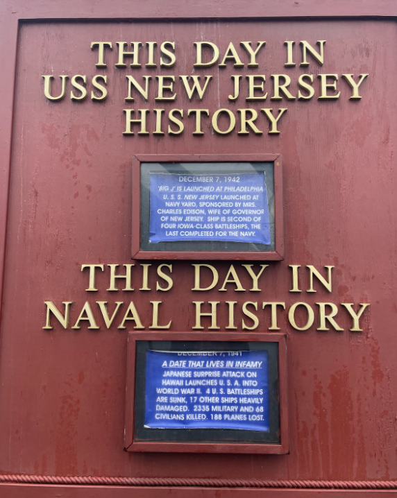 MTPScurriculum's tweet photo. Williamstown students played a special role in this yearโs Pearl Harbor Remembrance Day on the Battleship New Jersey. WHS and community members were recognized for hosting a unique Honor Flight experience for many of our local veterans. #KeepGivingBack #WeCanAllMakeADifference. https://t.co/HY9cGCffWE