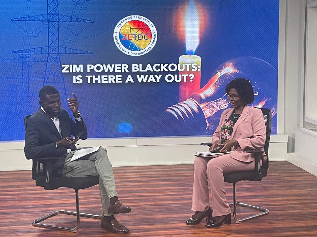 [ON AIR] Zim Power Blackouts: Is There A way Out? @Takchi09 is joined by the Permanent Secretary in the Ministry of Energy and Power Development to discuss this topical issue. Tune in. #ZTNPrime #DStv294 #GetThePicture #Zimbabwe #ZESA