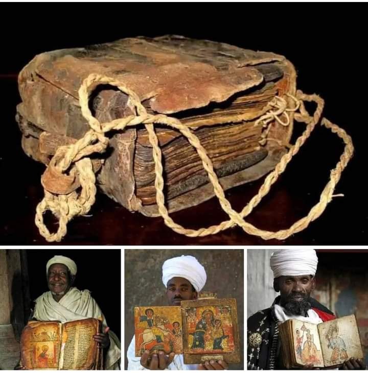 SuccessAfrika's tweet photo. The Ethiopian Bible has 84 books. It is reported to contain books that were rejected or lost.
The Bible is believed to be the oldest and most comprehensive Bible,
Photos: African Hub
#successafrika #africa #ethopianbible https://t.co/W54upVGwBt