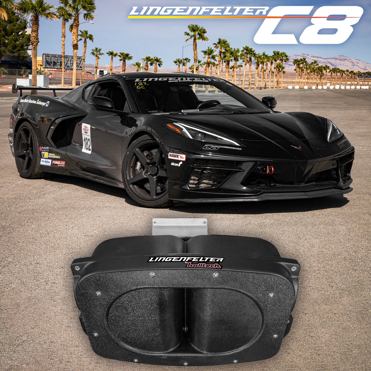 LingenfelterLPE's tweet photo. Our track-tested #Lingenfelter C8 High-Performance Hornet Cold Air Intake Airbox by #Halltech will provide an additional +17HP & +25TQ!
This Airbox pairs perfectly with both the #LPE X @MagnusonSC 700 HP Package & the #PerformanceDesign Carbon pTR Intake Manifold!
Link in bio https://t.co/QhcQVWqwlb