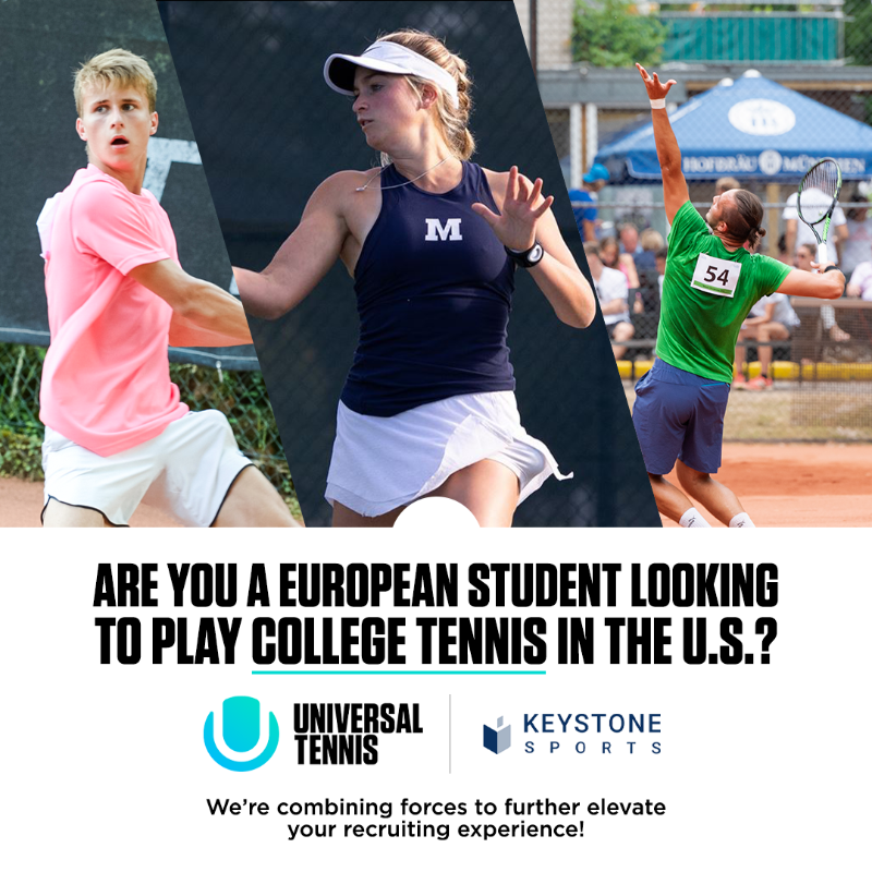 UTR_Sports_'s tweet photo. Big news! We’re teaming up with Keystone Sports, Europe's strongest college sports recruiting solution for student-athletes looking to study and compete in the U.S. and Canada 📚🏆
#UTR #Keystonesports #studentathlete