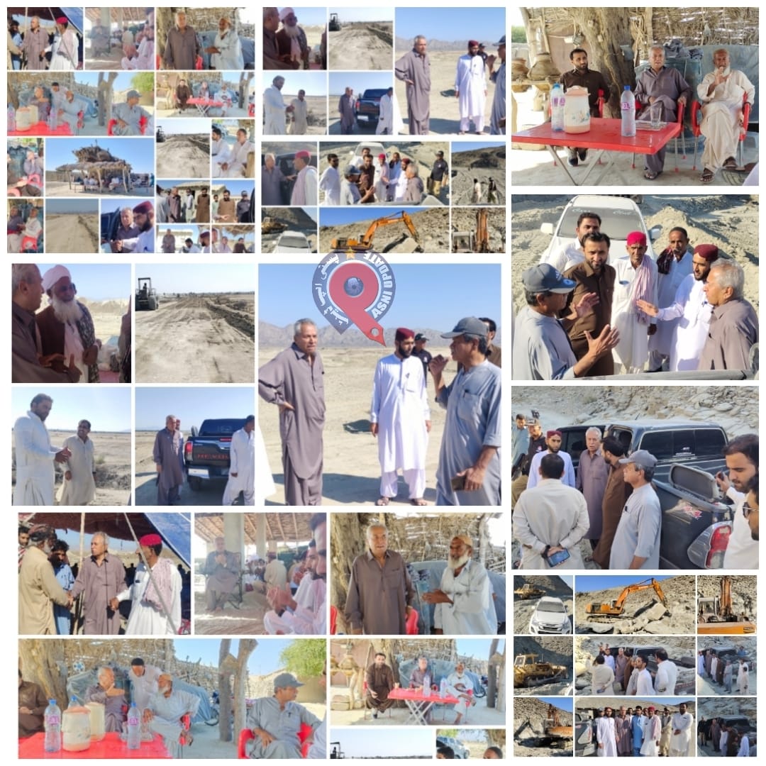 MPA's father Mir Abdul Gafoor Kalmati along with Xen roads and officials visited Talar to kallag, coastal highway to sawad,and Rahelo to kallag roads and examined the site of newly approved RHC kallag kulanch today.<a href="/HammalKalmati_/">Mir Hammal Kalmati</a> <a href="/mirNoroz/">Mir Noroz</a> <a href="/MukhtarShay/">Shay Mukhtar</a> <a href="/miranwarbaloch1/">Mir Anwar baloch </a> @Raufghan