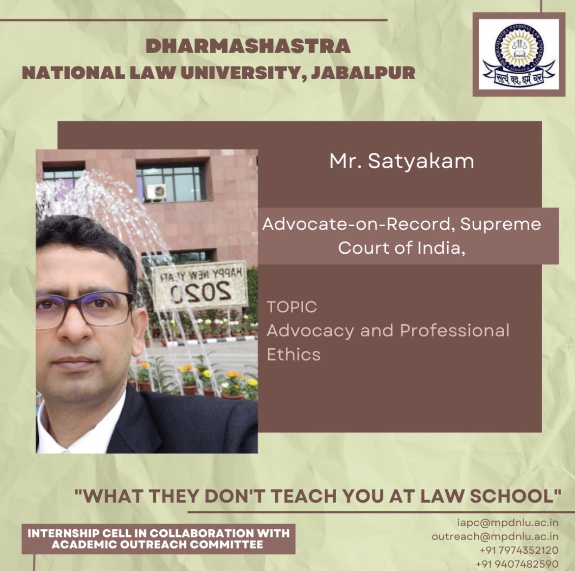 DNLUofficial's tweet photo. We are delighted to introduce to our guests and the topic on which they will be sharing their experiences with the students of DNLU. Looking forward to great enlightening sessions. #dnlu #clat #nlu (1/2) https://t.co/RCh2dSa7vx