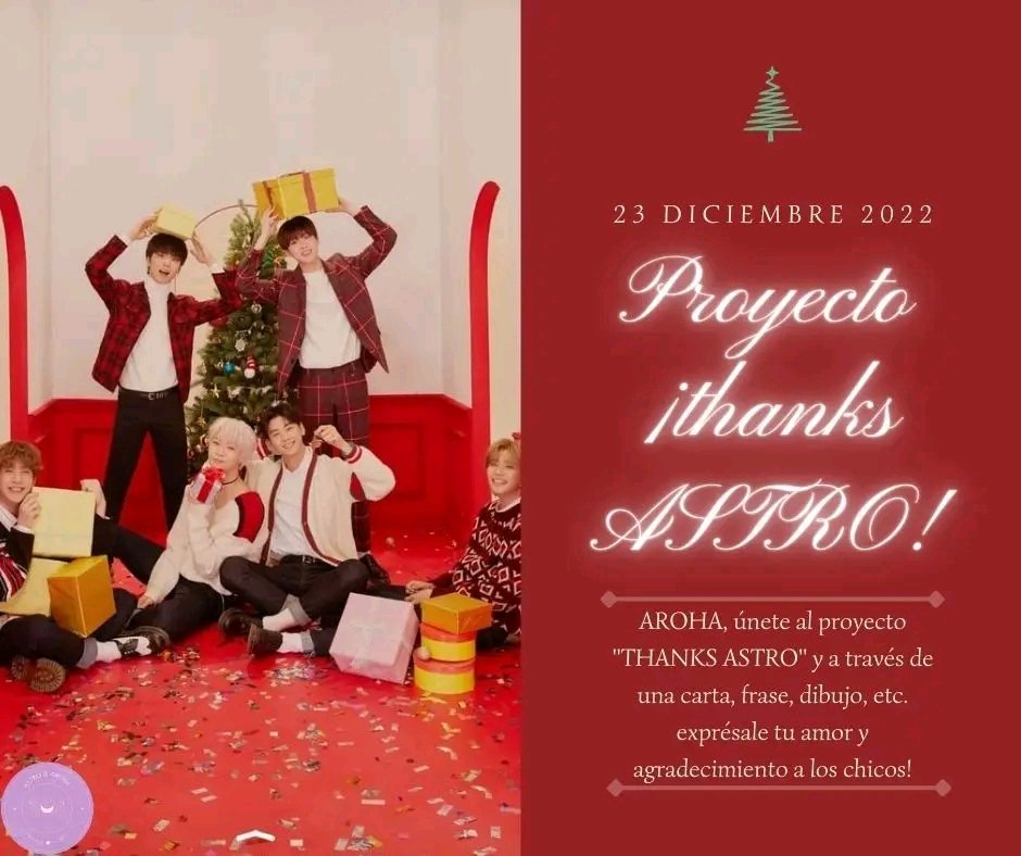 Yoland00063500's tweet photo. Únete al proyecto #THANKSASTRO donde a través de una carta, dibujo, frase, poema, etc. digas cuanto amas y apoyas a #ASTRO
23 de diciembre
#THANKSASTRO
#MERRYCHRISTMASASTRO
#WELOVEYOUASTRO
#THANKSFORALLASTRO
#ASTRO&AROHA
.
.
#MOONBIN #MJ #JINJIN #ROCKY #SANHA #CHAEUNWOO https://t.co/afGVfpiGqU