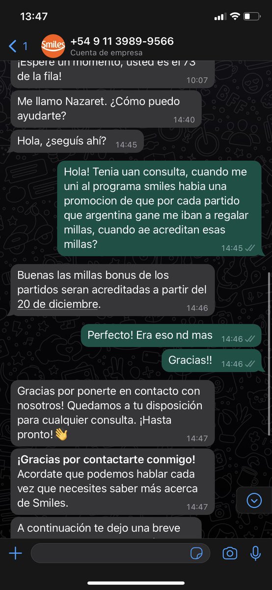 agusbruno's tweet photo. @adrianratam @JoacooPeralta @SmilesOficialAR Yo pregunte xq me llamo la atencion tambien y me dijeron eso https://t.co/5I71bsE5qg