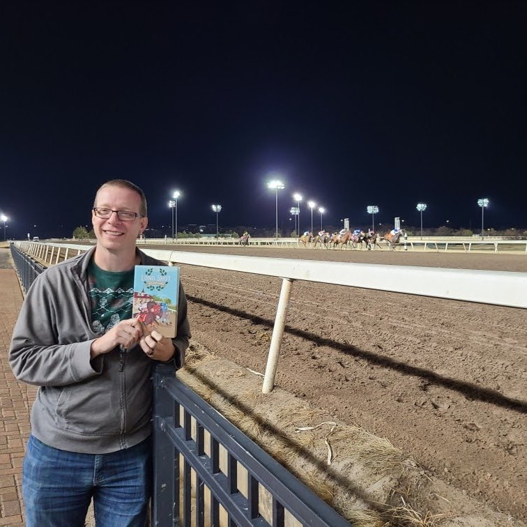 boardgamecrockpot (@boardgamecrock1) on Twitter photo Quick break in Top100 coverage. This past weekend, I had a fun opportunity to play my #100 game, Longshot: The Dice Game with my wife & brother-in-law at an actual race track! #ChristmasParty <a href="/RemingtonPark/">Remington Park</a> <a href="/ChrisHandy/">Chris Handy</a> Come on, Nitro Nellie! Quick break in Top100 coverage. This past weekend, I had a fun opportunity to play my #100 game, Longshot: The Dice Game with my wife & brother-in-law at an actual race track! #ChristmasParty <a href="/RemingtonPark/">Remington Park</a> <a href="/ChrisHandy/">Chris Handy</a> Come on, Nitro Nellie!