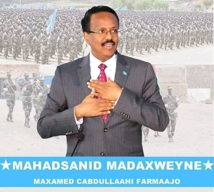 Mahadsanid Daldhise Madaxweyne <a href="/M_Farmaajo/">Mohamed Farmaajo</a> ✅🙏💪🤲🇸🇴❤❤❤❤❤