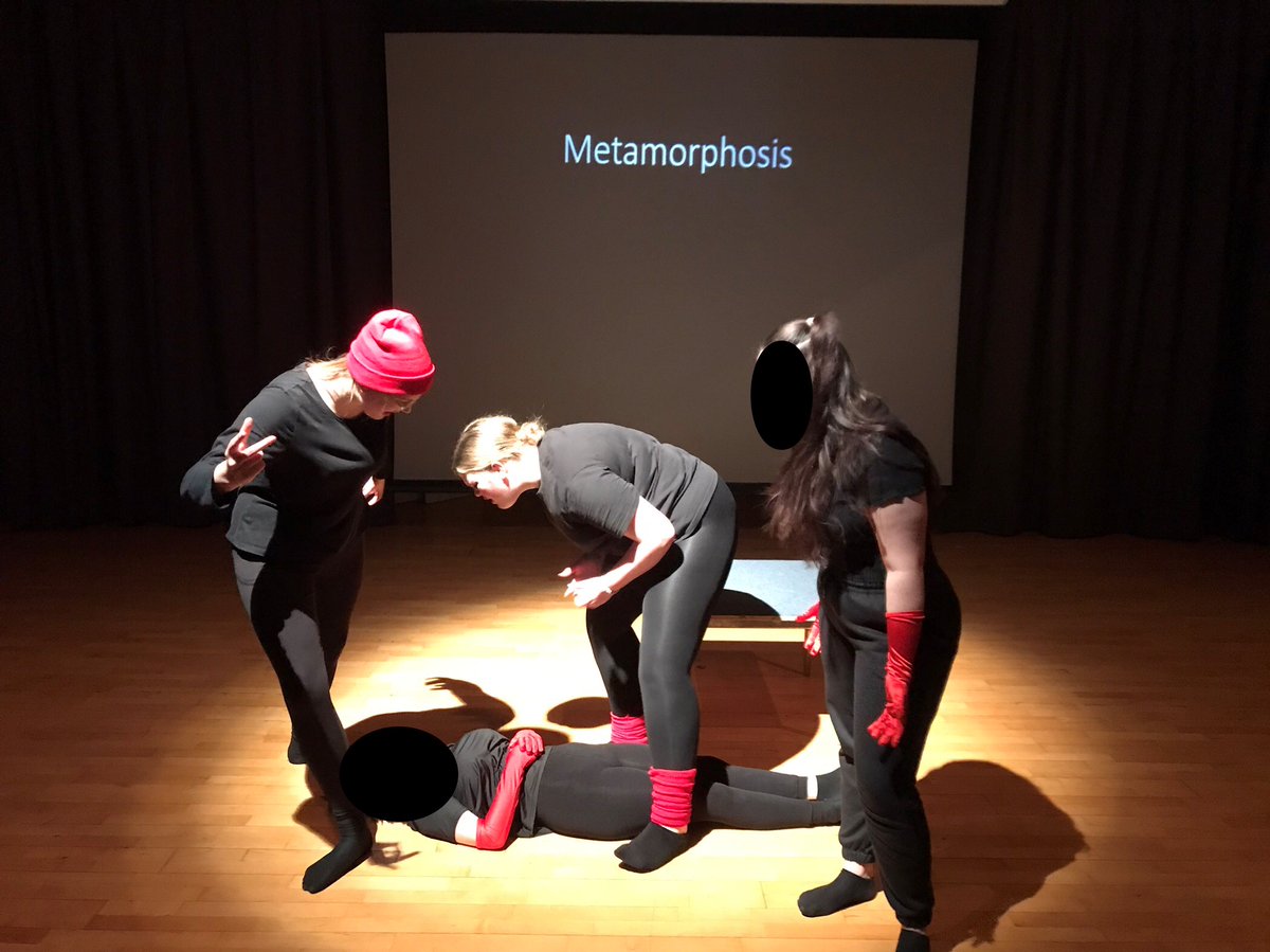 AVPerformingArt's tweet photo. On Thursday 8th December 2022, Year 12 Drama students performed in the style of Antonin Artaud and Frantic Assembly 🎭@AVPerformingArt @ArrowValeSchool https://t.co/6uO0aGKmMg