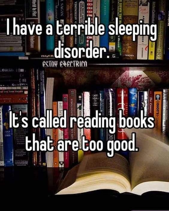 Explains why I'm so tired today... 🤷‍♀️

#barnesandnoble #books  #bnboyntonbeach #booklover #bookstore #bookworm #boyntonbeach #booknerd #book #bookaddict #bookcommunity #tbrpile #december #followus #bnbuzz #readingtime #southflorida #bnmyweekendisbooked #bookstagram #reading