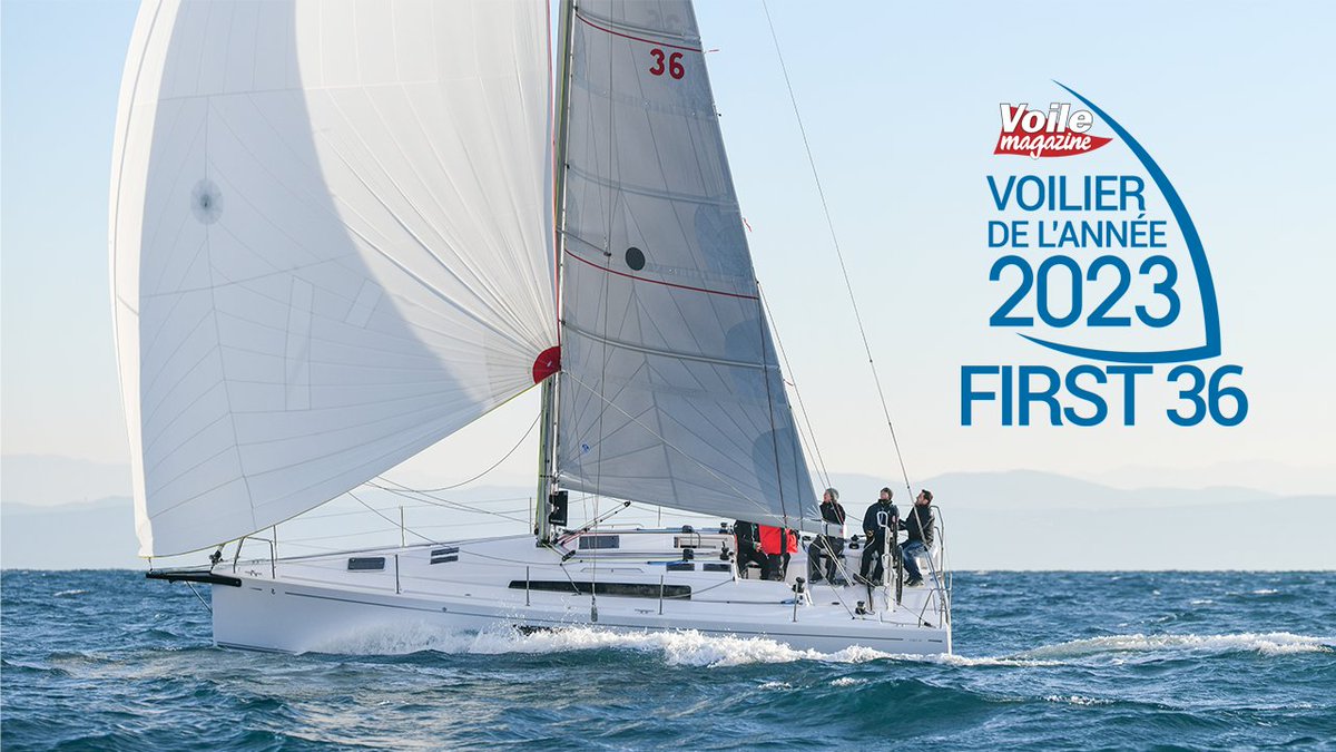 BENETEAU_France's tweet photo. The #FIRST36 wins the @VoileMagazine “Voilier de l’année” award!
#award #sailboat https://t.co/7E7G4LprS4