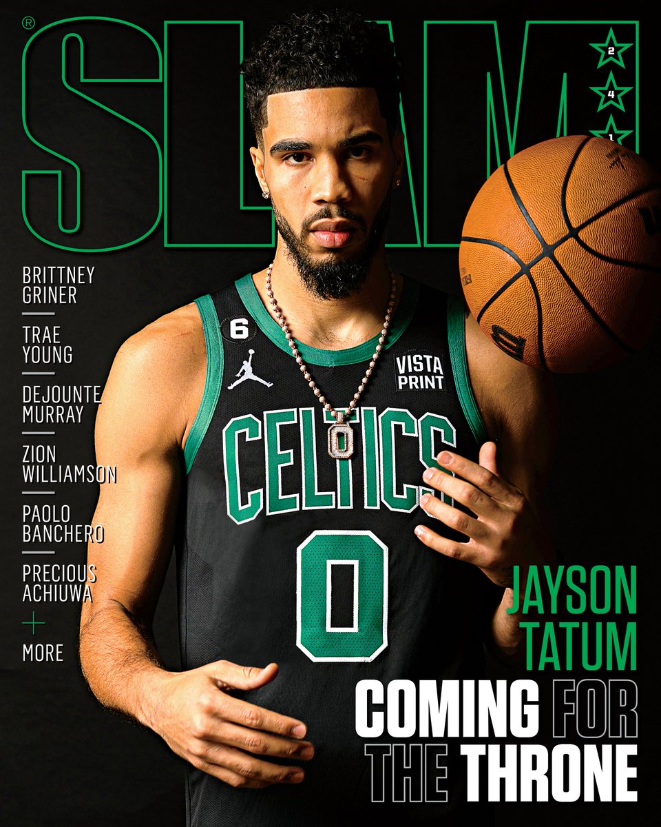 SLAMonline's tweet photo. Way too far to stop now. 

Jayson Tatum covers SLAM 241. https://t.co/sLiFLtGXx9 https://t.co/ixFDLWBo3b