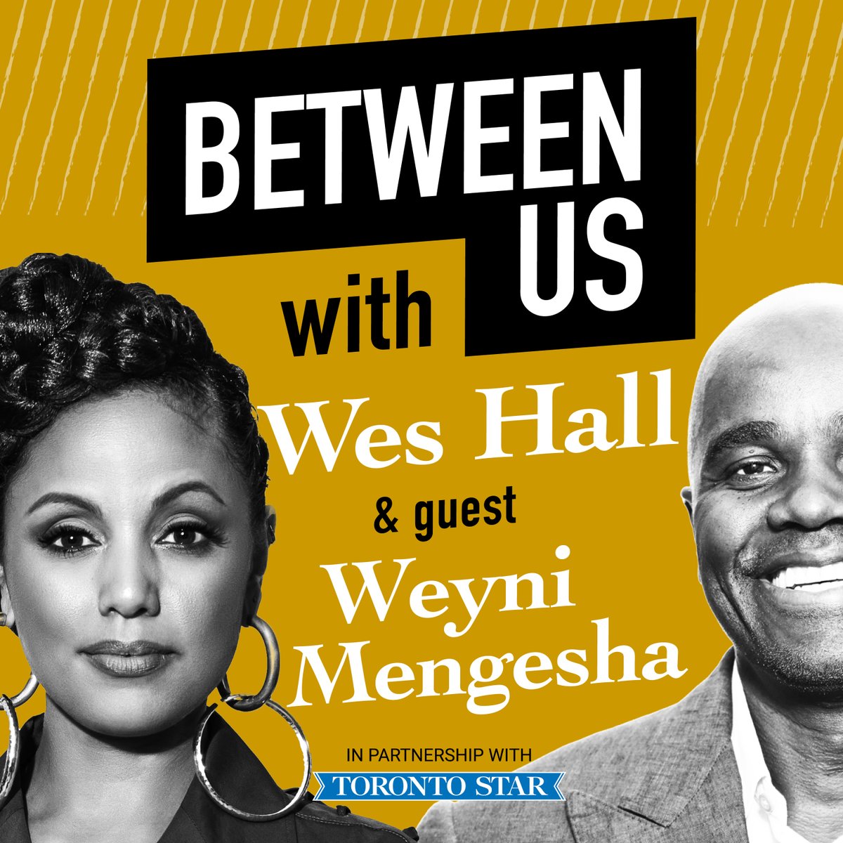 Tune in to the latest episode of my #podcast, “Between Us”, in partnership w/ <a href="/TorontoStar/">Toronto Star</a>, featuring the talented Weyni Mengesha. Weyni is the Artistic Director of <a href="/Soulpepper/">Soulpepper Theatre Company</a> and directs the 20th-anniversary production of ‘da Kink in My Hair. 🎧on your fave streaming platform.