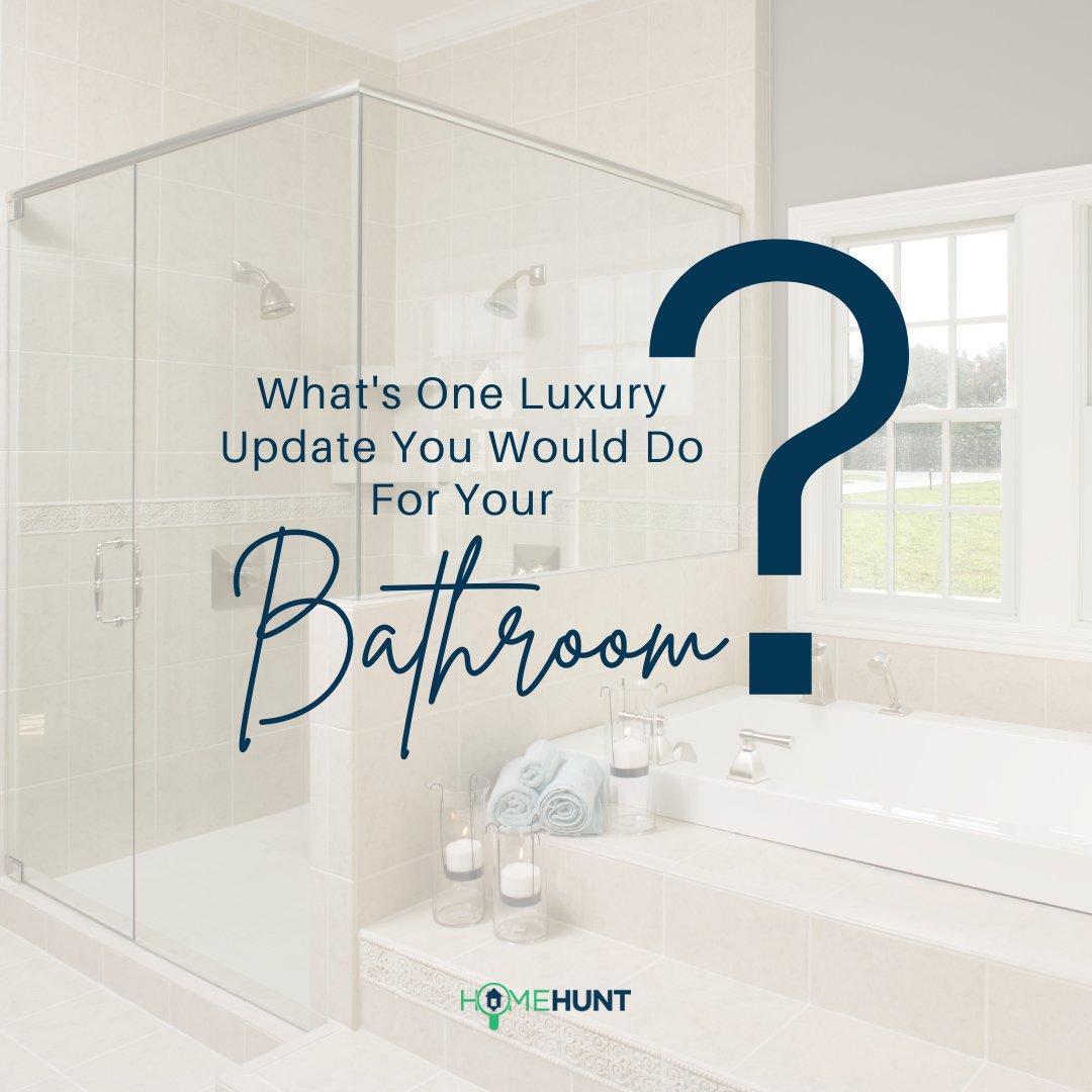 beahomehunter's tweet image. Natural stone countertops? Heated flooringBathtub centerpiece? Statement mirrors? Or maybe something else. Share your answer in the comments!

#homehunt #beahomehunter #luxurybathroom #bathroom #bathroommusthave #bathroomupgrades #homeupgrades #homedesign #bathroomremodel